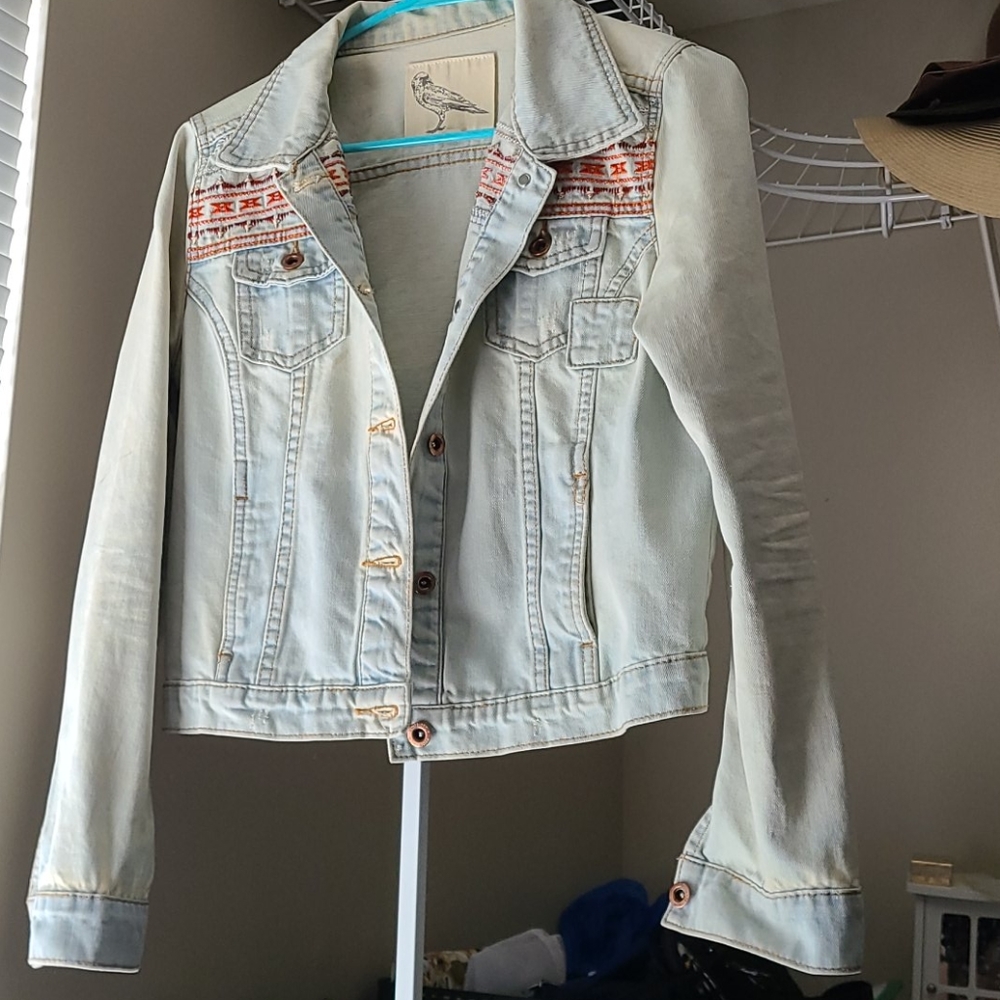 Hardly worn! Jean jacket!